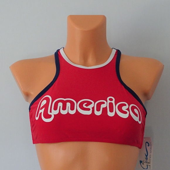 California Waves Other - California Waves NWT High Neck Junior Bikini Top